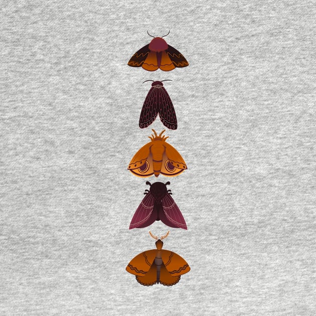 Moths by Pastel.Punkk